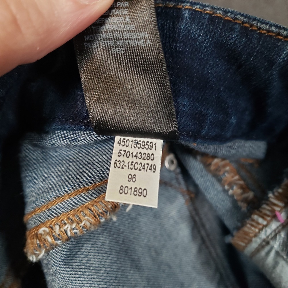 Chico's So Slimming Girlfriend Ankle Jeans Women 1.5/10 Petite Blue Medium Wash - Picture 3 of 10
